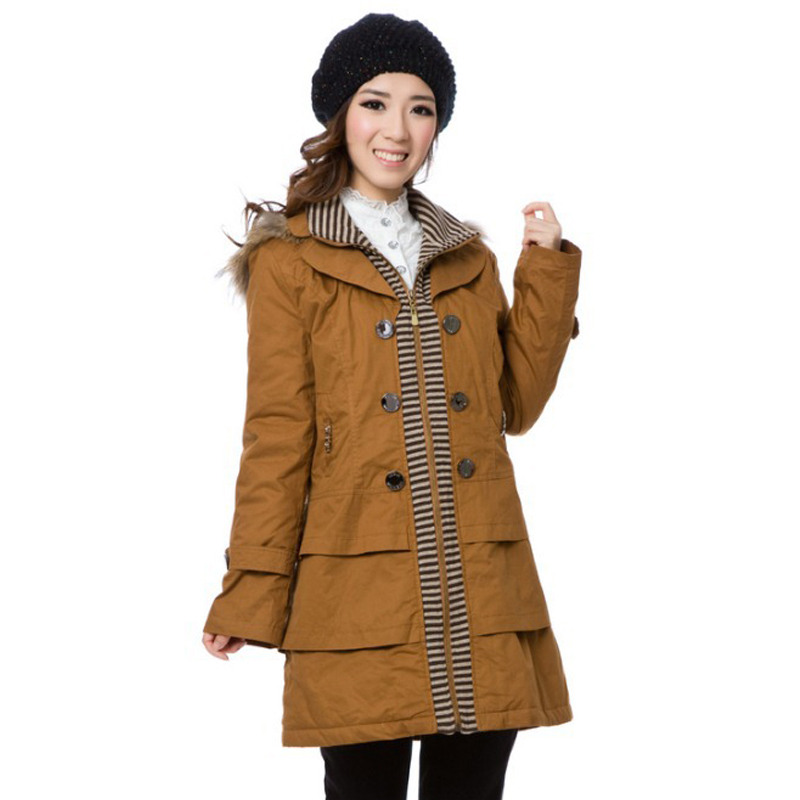 Maternity cotton-padded jacket wadded jacket maternity overcoat winter maternity outerwear maternity winter outerwear