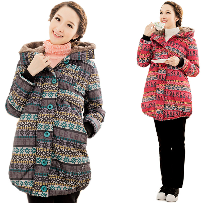 Maternity cotton-padded jacket  wadded jacket  winter  cotton-padded jacket winter outerwear free shipping