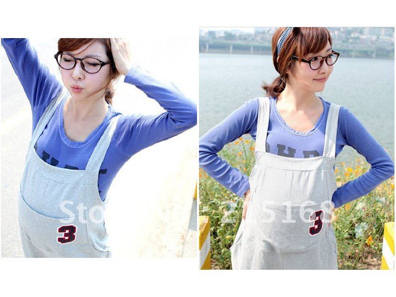 Maternity dress autumn outfit new/fashion pregnant women braces pants / 3 pregnant women trousers/pregnant women overalls