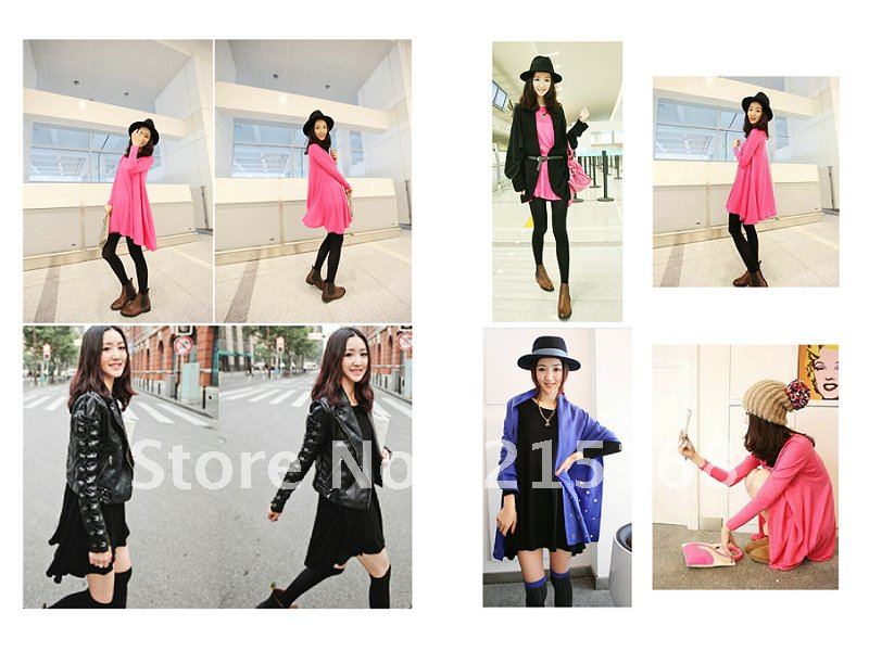 maternity dress autumn outfit new long sleeve pregnant women pregnant women dress skirt/son/large size loose irregular coat