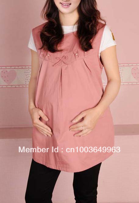 Maternity Dress Pregnant Clothing Maternity Clothes Anti-radiation Women Tank Protection Radiation Suit Metal Fiber Pearl