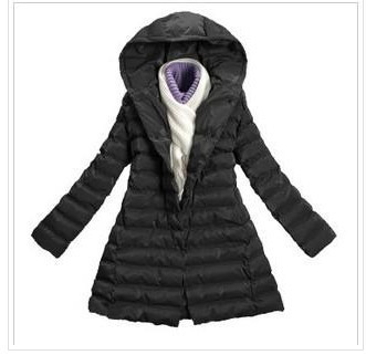 Maternity  jacket autumn and winter  overcoat thick  cotton-padded jacket long design slim  free shipping