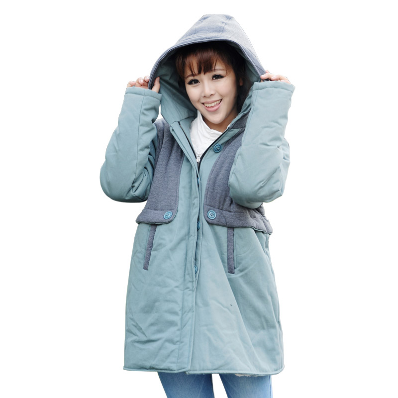 Maternity  jacket  cotton-padded jacket  clothing winter berber fleece 100% cotton  outerwear free shipping