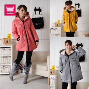 Maternity  jacket  down coat  clothing winter set  jacket thickening  cotton-padded free shipping