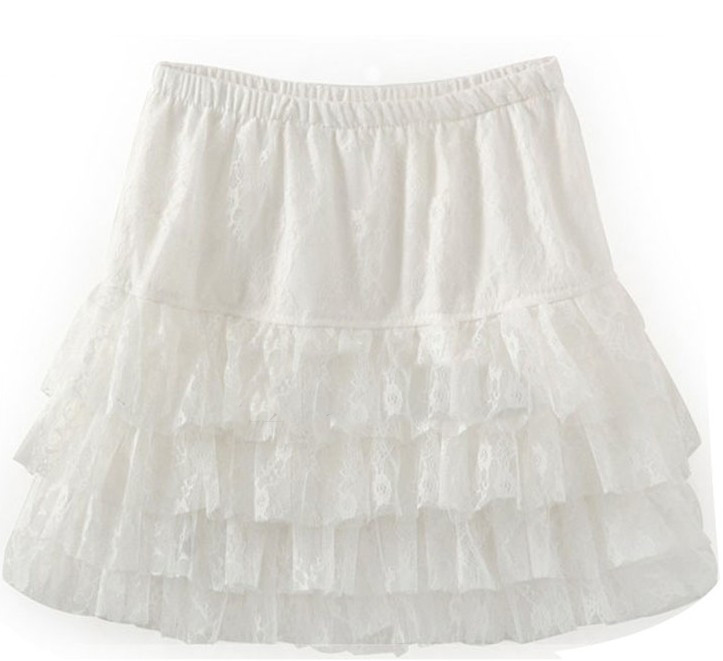 Maternity lace short skirt maternity puff skirt bust skirt layered dress lace maternity tulle dress