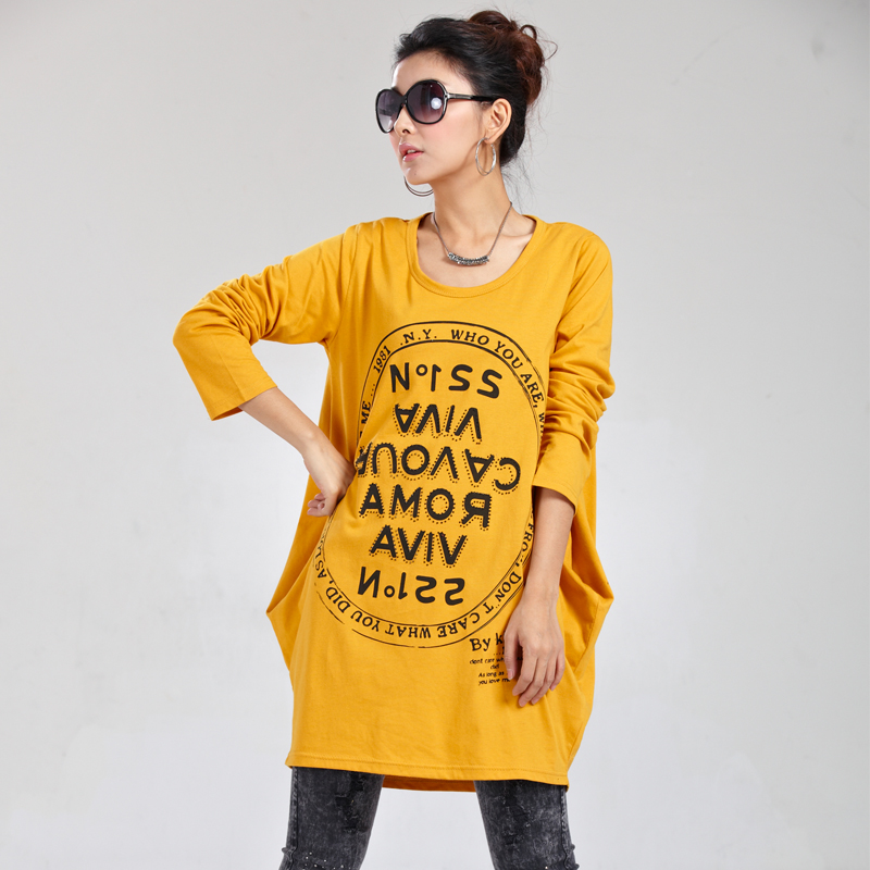 Maternity long-sleeve top autumn maternity long-sleeve T-shirt loose fashion maternity t-shirt loose