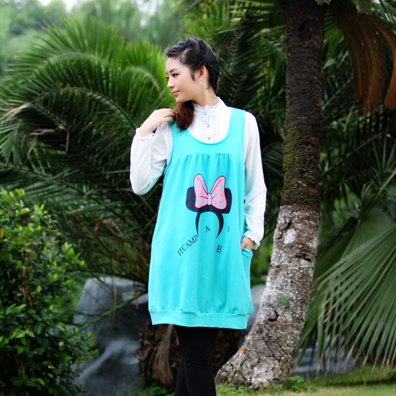 Maternity maternity clothing spring and autumn maternity dress fashion maternity tank dress
