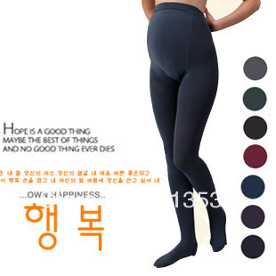 Maternity pants autumn and winter candy color maternity legging thickening maternity pantyhose stockings w001