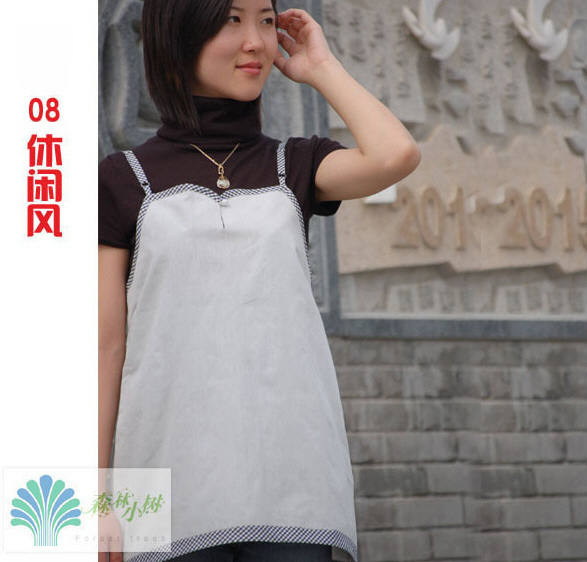 Maternity radiation-resistant silver fiber radiation-resistant maternity clothing maternity radiation-resistant spaghetti strap