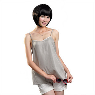 Maternity radiation-resistant silver fiber radiation-resistant spaghetti strap radiation-resistant underwear radiation-resistant