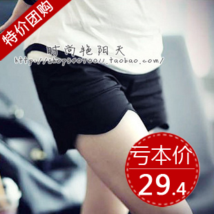 Maternity shorts summer wave belly pants maternity clothing ew1806 maternity pants