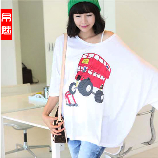 Maternity t-shirt maternity clothing summer fashion loose maternity top super soft bm9266