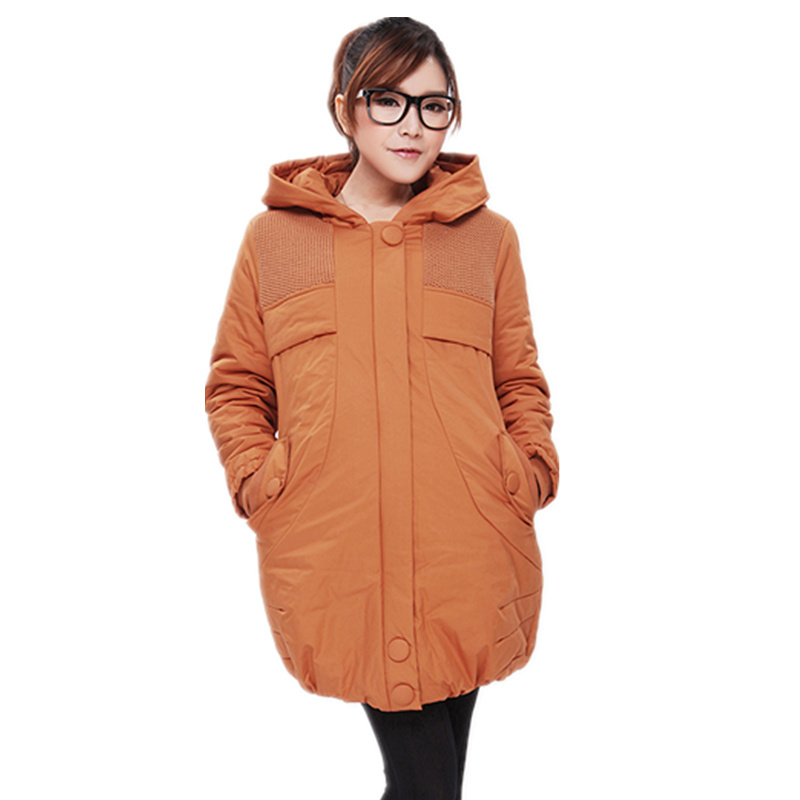 Maternity wadded jacket  clothing winter outerwear wadded jacket thickening  top  cotton-padded free shipping