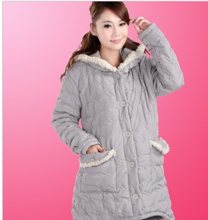 Maternity wadded jacket  down coat  clothing winter set wadded jacket thickening  cotton-padded free shipping