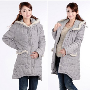 Maternity wadded jacket down coat  clothing winter set wadded jacket thickening  cotton-padded,free shipping,apparel,for women