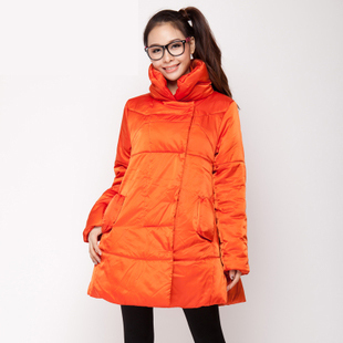 Maternity wadded jacket long design cushion cute maternity cotton-padded jacket 1601