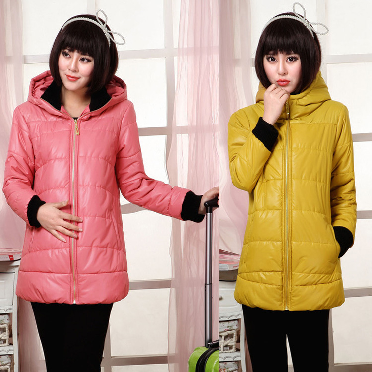 Maternity wadded jacket maternity clothing winter outerwear maternity wadded jacket Large maternity thickening cotton-padded