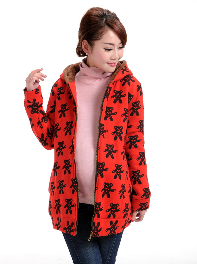 Maternity wadded jacket maternity clothing winter set wadded jacket thickening maternity top maternity cotton-padded jacket