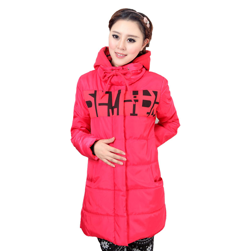 Maternity wadded jacket maternity cotton-padded jacket maternity clothing winter set wadded jacket thickening maternity