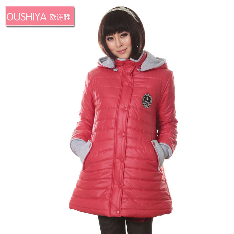Maternity wadded jacket maternity down coat maternity clothing winter set wadded jacket thickening maternity cotton-padded