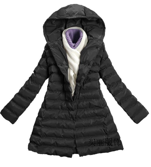 Maternity wadded jacket medium-long maternity cotton-padded jacket plus cotton cotton-padded jacket maternity winter top