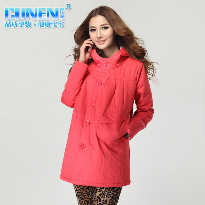Maternity wadded jacket  spring maternity outerwear  top grade 2621