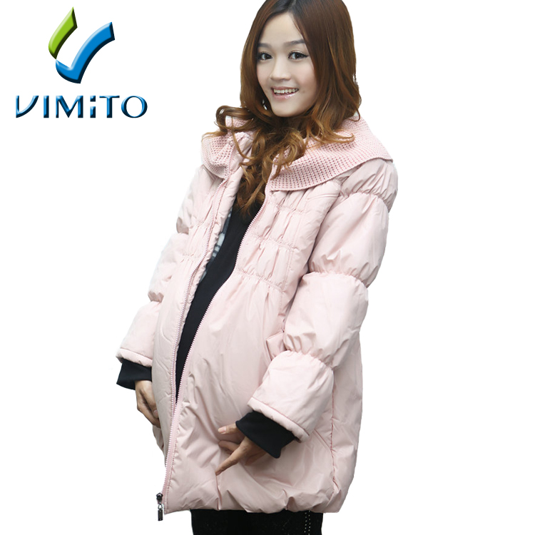 Maternity wadded jacket thickening plus size maternity clothing winter outerwear maternity cotton-padded jacket cotton-padded