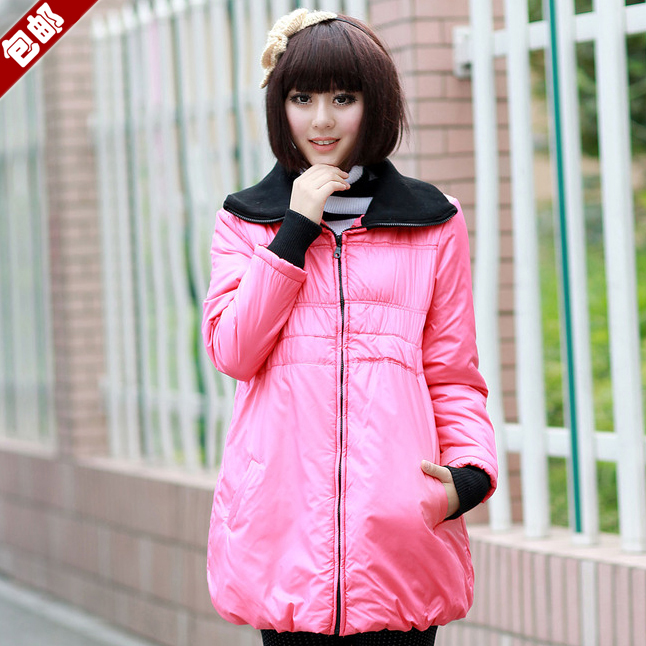 Maternity winter  jacket  cotton-padded jacket  cotton-padded jacket  outerwear thermal free shipping