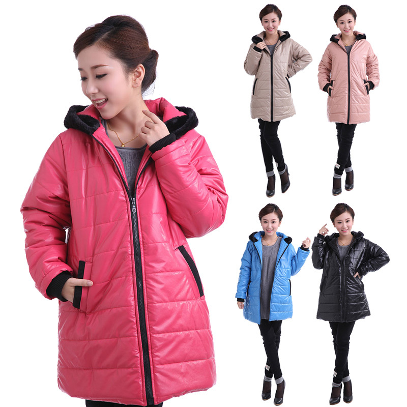Maternity winter outerwear maternity wadded jacket maternity outerwear autumn and winter maternity clothing winter outerwear