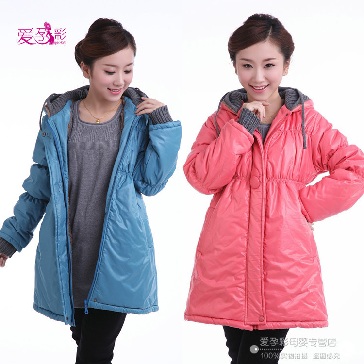 Maternity winter  wadded jacket fashion  berber fleece outerwear  thickening thermal cotton-padded free shipping