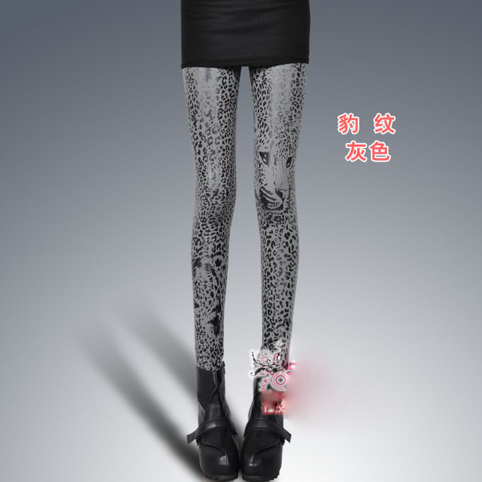 Matte faux leather pants black thin female leggings bling vernis snake pattern sexy leggings