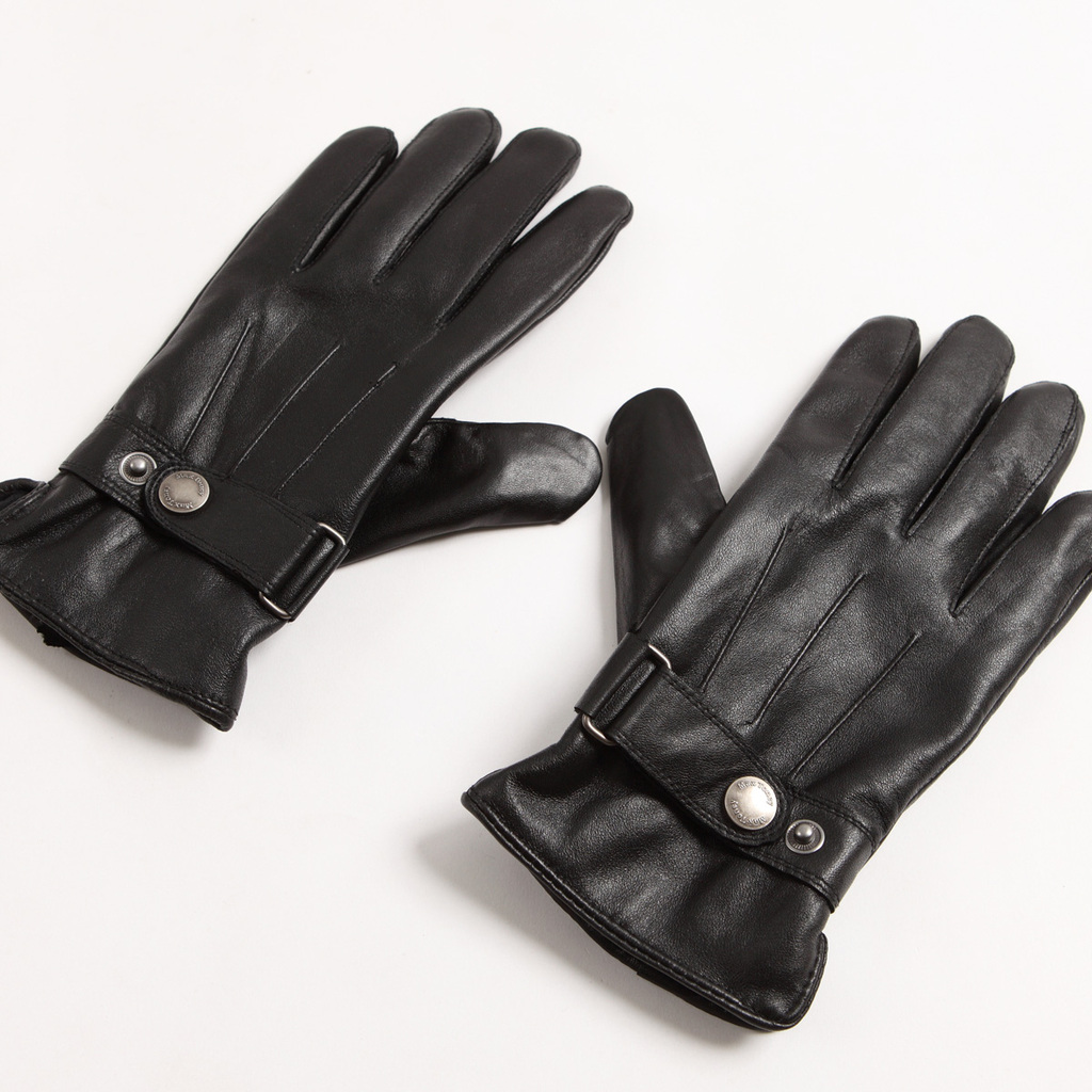 Max toney genuine leather gloves winter thermal leather gloves male 039