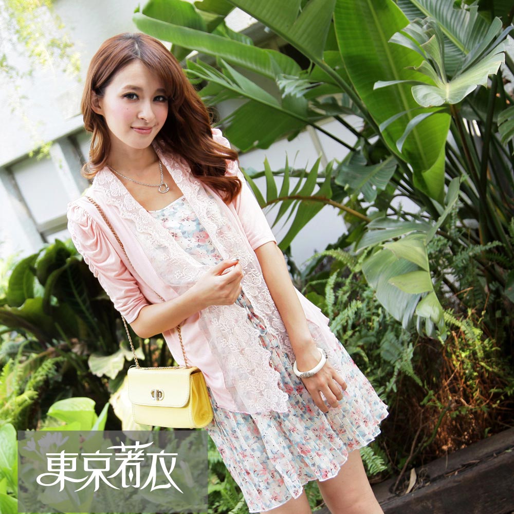 Mayuki hot-selling new arrival 98 fence patchwork cardigan 2015792