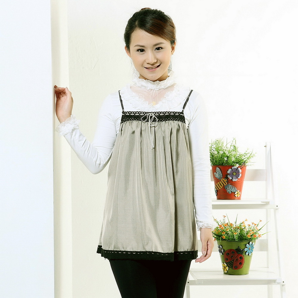 Mbaby maternity radiation-resistant silver fiber radiation-resistant maternity clothing radiation-resistant clothes m8835