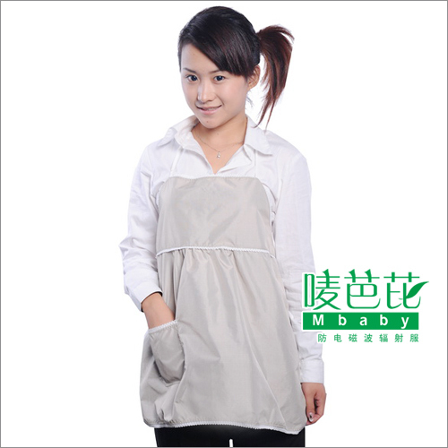 Mbaby radiation-resistant maternity clothing silver fiber radiation-resistant aprons m08132