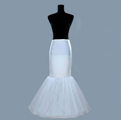 Mermaid Petticoat / slip 1 Hoop Bone Elastic Bridal Wedding Dress Accessories