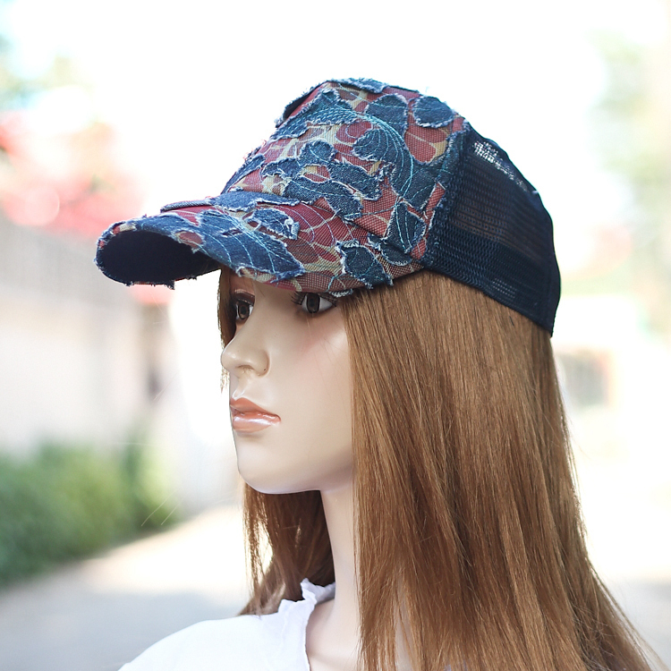 Mesh cap male hat summer women's sun hat mesh breathable truck cap casual cap