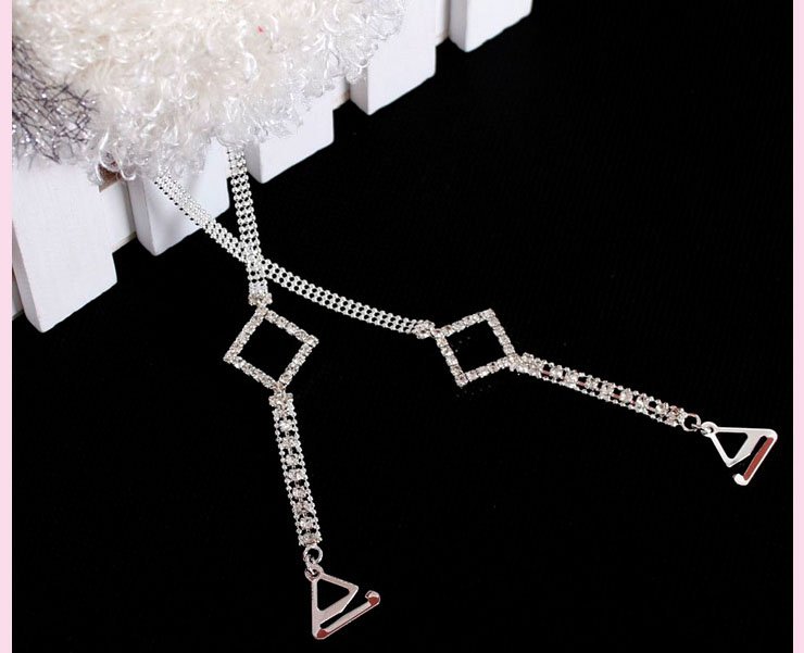 Metal crystal bra strap mixed order accept free shipping wholesale/retailer