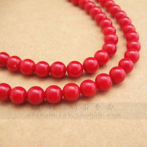 Metal diamond shoulder strap rhinestone underwear pectoral girdle natural coral beads red