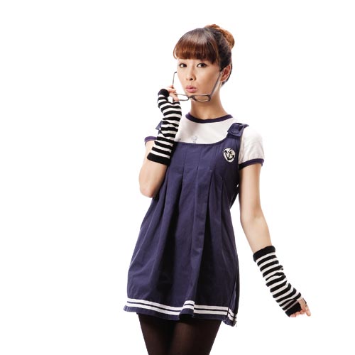 Metal fiber radiation-resistant maternity navy style suspenders maternity clothing 60357