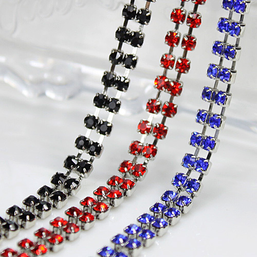 Metal rhinestone shoulder strap diamond double row rhinestone pectoral girdle underwear belt shoulder strap metal shoulder strap