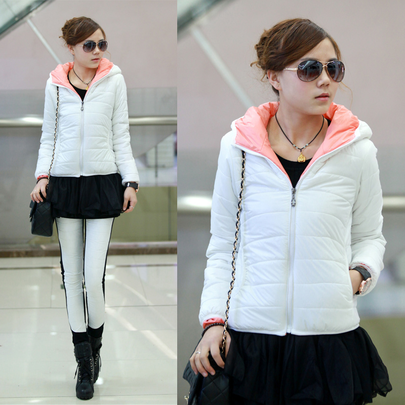 METERS BONWE women's slim short jacket winter 2012 down coat female