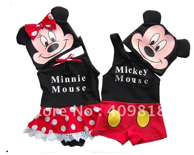 Mickey Mouse swimwears boys and girls Kids' Swimwears