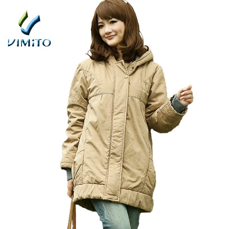 Micrometres rabbit maternity winter outerwear cotton-padded jacket thickening maternity overcoat maternity clothing