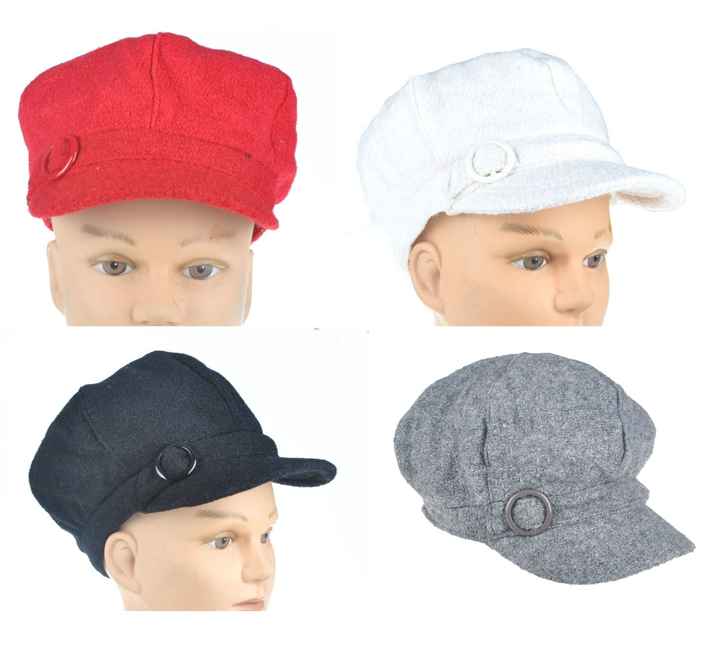 Millinery women's casual cap hat cap winter shopping thermal