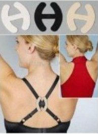 Min order $15(mix order) Strap Perfect Cleavage Control Clip Strap Away Hide Bra Clips