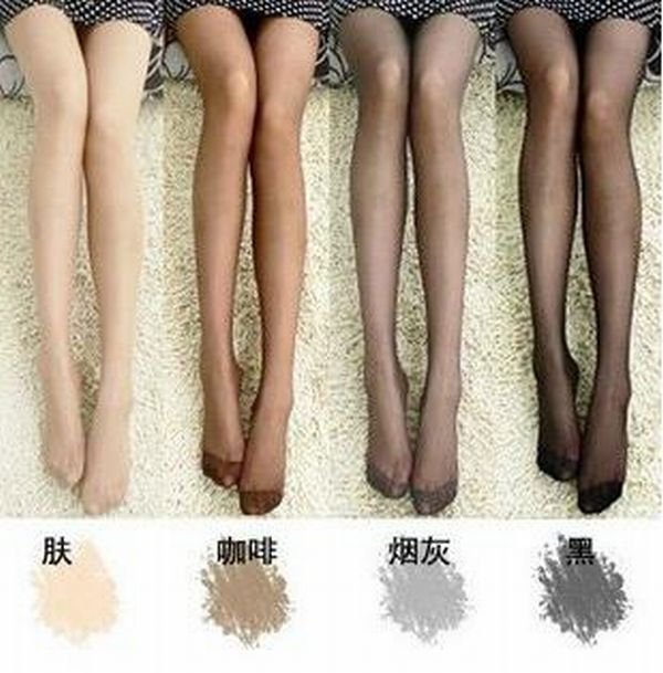 Min Order $20 (mixed order) Retail Fashion Ladies Super-Thin Tights Pantyhose / Sexy 4 Color Leggings Socks (SM-25)