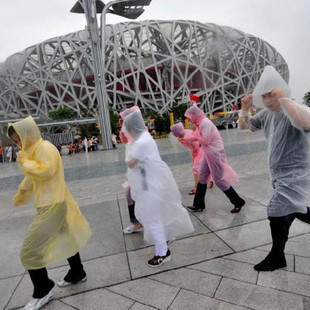 Min.order is $15 (mix order) Disposable raincoat portable raincoat rain gear simple