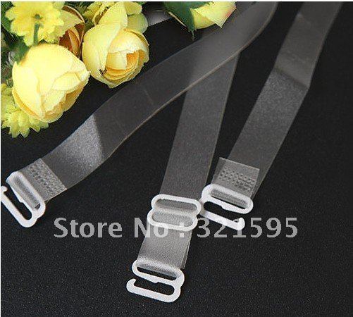 Min.order is $15 (mix order) Fashion Women's Invisible transparent silicone bra straps baldric AQ2292