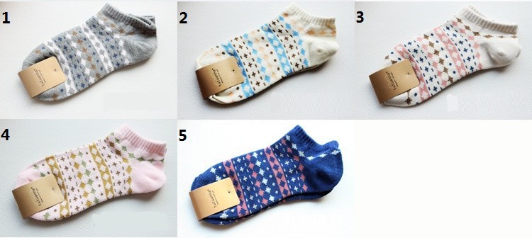 (Min order is $8 Mixed order) CL2020 100% Cotton Pattern socks, men women socks  Wholesale, cotton socks